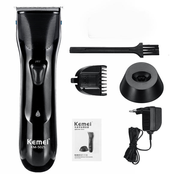 Kemei Men's Electric Hair Trimmer Clipper Rechargeable Cordless Shaver Haircut Clipper