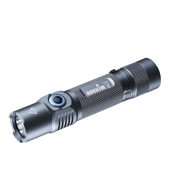 Anekim VC30 OSRAM P9 1050 Lumens High Intensity EDC LED Flashlight Lanterna with Magnetic Base 7 Light Modes USB Rechargeable MINI LED Torch 18650