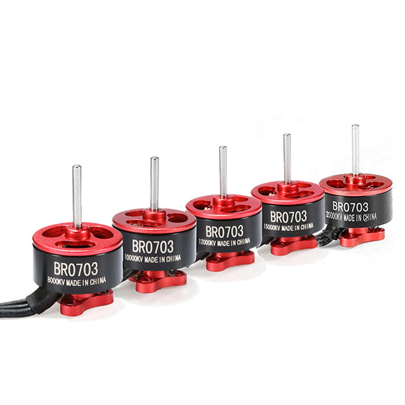 Racerstar Racing Edition 0703 BR0703 15000KV 20000KV 1-2S Brushless Motor For 60 80 100 FPV Racing RC Drone