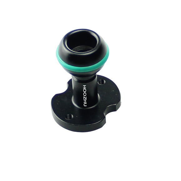 HOOZHU S15 24.5 Camera Ball Head Connecting Bracket Support for Diving Light Diving Flashlight Arm