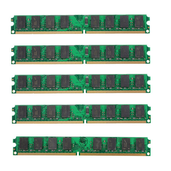 5PCS 2GB DDR2-800MHz PC2-6400 240PIN DIMM AMD Motherboard Computer Memory RAM