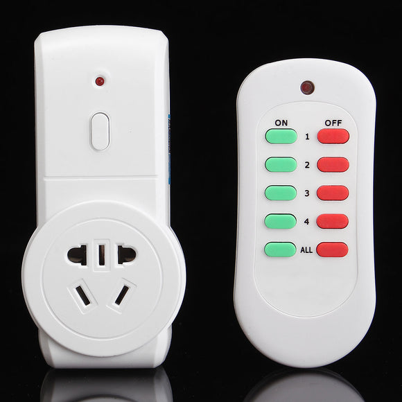 30M Wireless Remote Control Light Lamp Socket Switch 2400W AU AC Power Outlet