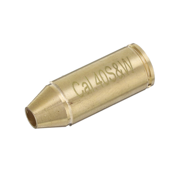 .40 Laser Bore Sighter Red Dot Sight Brass Cartridge Boresighter