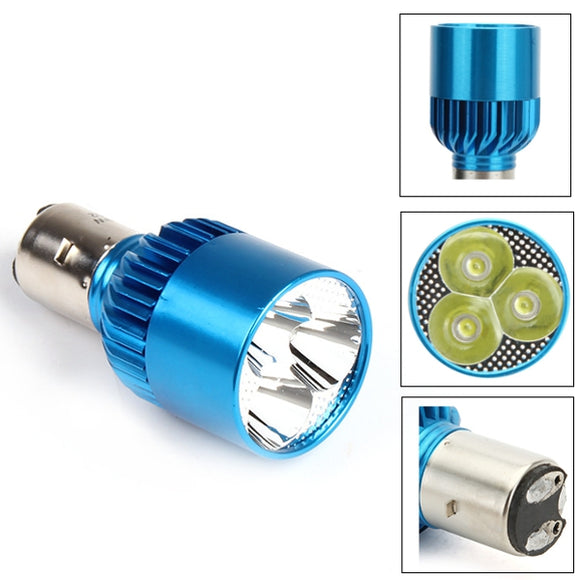 DC12-80V 7000-7500k Motorcycle LED Headlights Hi/Lo Beam Driving White Lamps