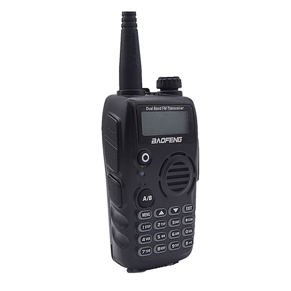 BAOFENG BF-UV5R Black White 128 Channels 400-520HZ Dual Band Two Way Handheld Radio Walkie Talkie