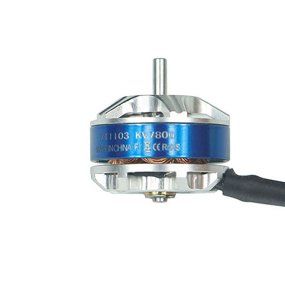 KINGKONG/LDARC FLY EGG 100 RC FPV Racing Drone Part XT1103-7800KV Motor W/ 2 Pairs Propeller