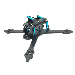 VX145 145mm Wheelbase 3mm Arm Carbon Fiber Frame Kit for RC FPV Racing Drone