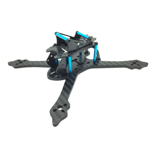 VX145 145mm Wheelbase 3mm Arm Carbon Fiber Frame Kit for RC FPV Racing Drone