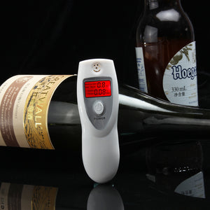 Electronic Vehicle Digital Alcohol Tester Detector Police Breath Analyser Breathalyzers