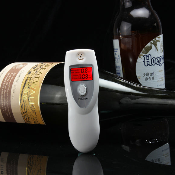 Electronic Vehicle Digital Alcohol Tester Detector Police Breath Analyser Breathalyzers