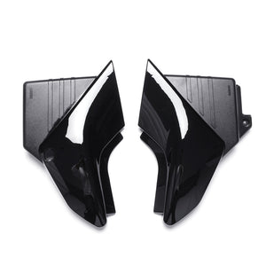 Pair Motorcycle Black Side Panel Battery Cover For Yamaha YBR 125 2005-2009