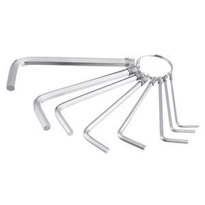 8 In 1 Hex Key Allen Wrench Mechanic Hand Tool Kit Set 1.5mm-6mm
