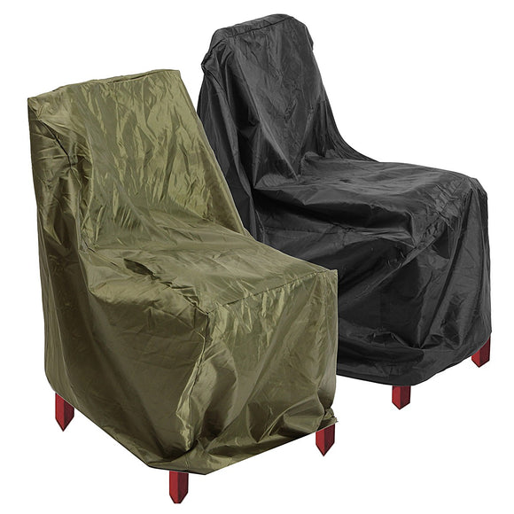 IPRee 64x64x120cm Waterproof Polyester High Back Chair Cover Outdoor Patio Furniture Protection