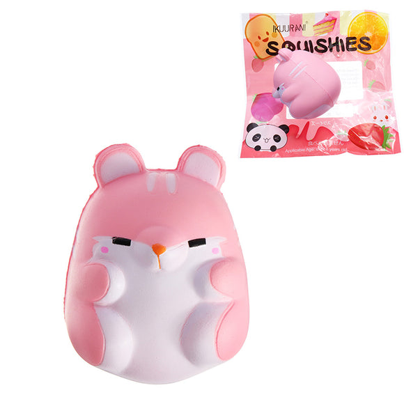 IKUURANI Squishy Hamster 9cm Licensed Slow Rising With Packaging Collection Gift Soft Toy