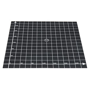 3PCS 300*300mm Square Frosted Heated Bed Sticker with 1:1 Coordinates for 3D Printer