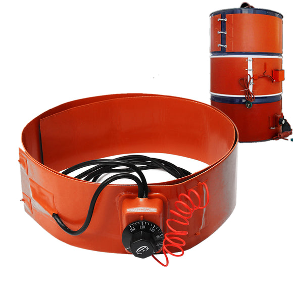 Challenger Silicone Drum Heater 700w 120 VAC Thermostat Controlled for WVO/ Bio Replacement Accessories