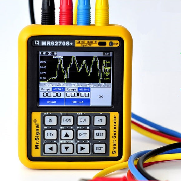 Upgraded MR9270S+ 4-20mA Signal Generator Calibration Current Voltage PT100 Thermocouple Pressure Tr