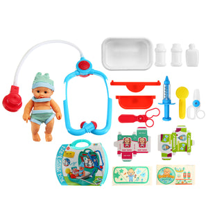 Kids Medical Stethoscope Doctor Pretend Role Play Toy Nurse House Play Kit Developmental Toys