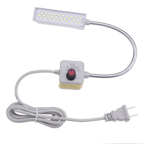 1W Super Bright 30 LED Sewing Machine Lamp Table Desk Work Light Magnetic Mounting Base AC110-220V