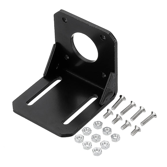 HANPOSE 42/57 Stepper Motor Mounting Bracket L Motor Bracket for Nema 17/23 Stepper Motor