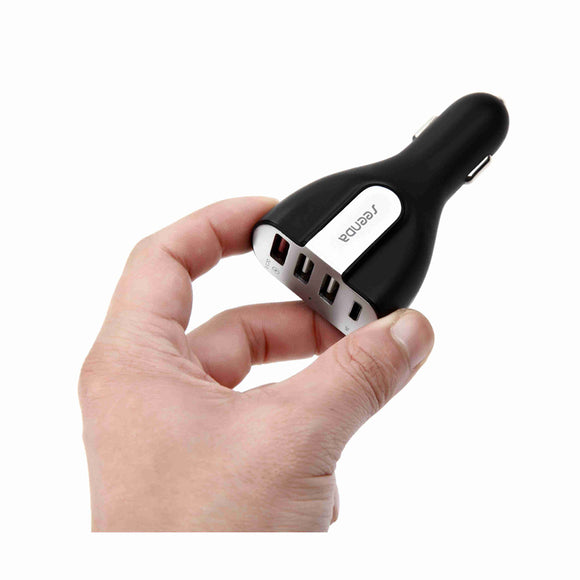 Seenda ICH-21CQ50 50W 4 Port Car Charger With QC3.0 USB Port  And 1 TYPE-C Port