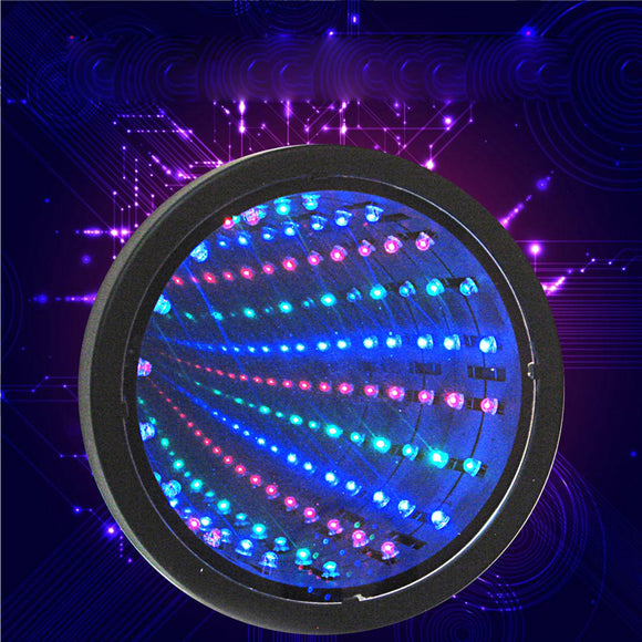 Sensory Infinity Mirror Light LED Tunnel Wall Relaxing Calm Stage Lamp