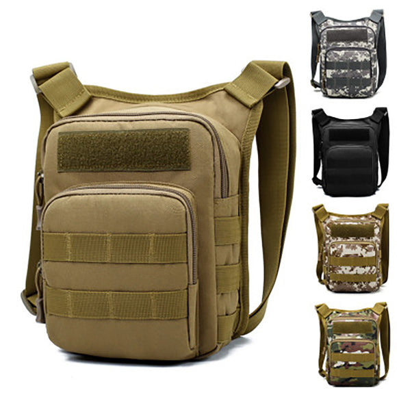 Men New Canvas Tactical Camo Shoulder Bag Outdoor Bag