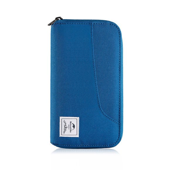 Naturehike NH18X020-B RFID Travel Wallet Waterproof Anti-theft Passport Credit Card Holder Bag