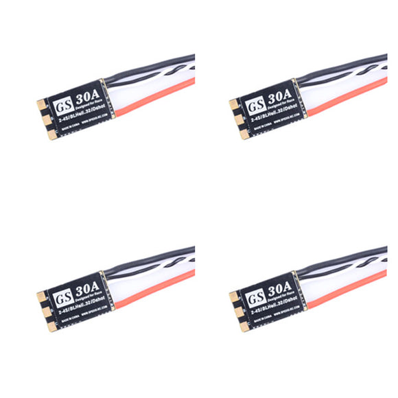 4X Spedix GS30 30A BlHeli 32 Bit ESC 2-4S Support Dshot1200 for RC Multirotor FPV Racing Drone