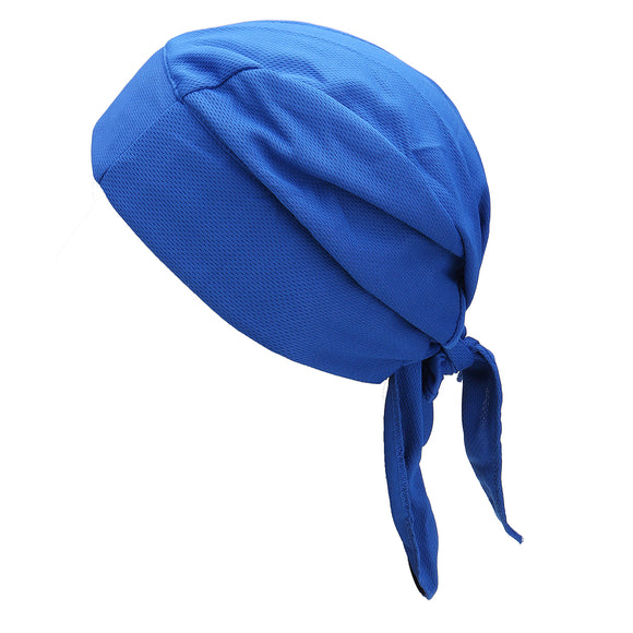 Cooling Cap Sun Protection Blue Unisex Motorcycle Outdoor Sport Scarf Headcloth