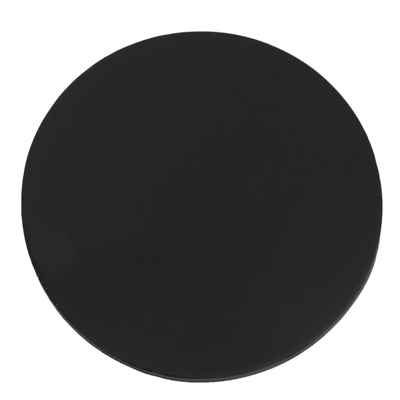 3Pcs 1200m Round Black Silicone Oval Model Bases Support 2mm Thickness for Wargames Table Games for