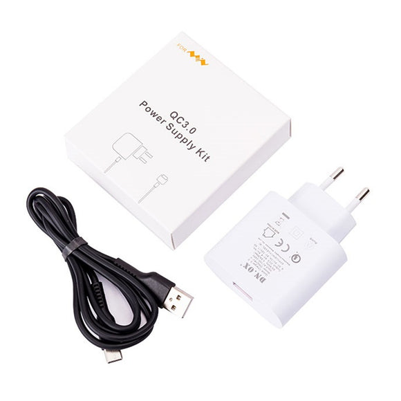 MINI QC3.0 USB Type-C Power Supply Kit DC 3.6V to 12V EU US Plug for TS80 Solder Soldering Iron