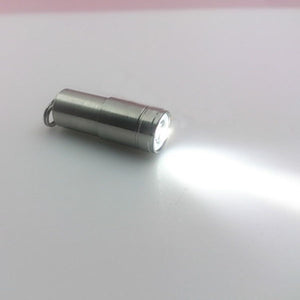 DQG 10220 XP-G2 Stainless Steel 120LM Mini LED Keychain Flashlight