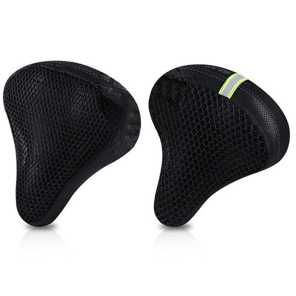 Black Mesh Replacement Seat Breathable Honeycomb Mesh For Electric Scooter Motorcylce Bicycle