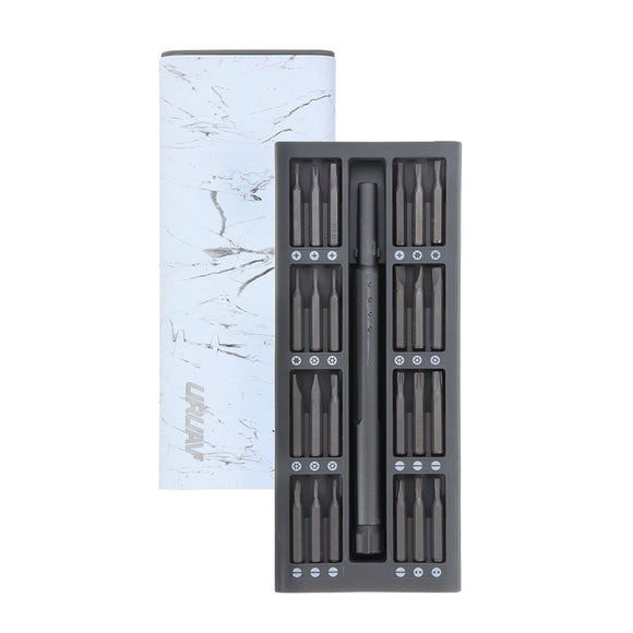 URUAV UPL02 48 in 1 Multi-purpose Precision Screwdriver Set S2 Steel Repair Tools For RC Vehicles Robot Aircraft Model