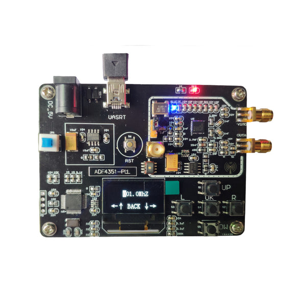 Geekcreit Signal Generator Module 35M-4.4GHz RF Signal Source Frequency Synthesizer ADF4351 Development Board