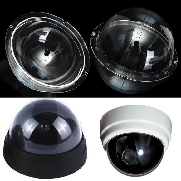 4 Inch Ultraviolet Resistance Acrylic Clear Monitoring Camera Cover Dome Housing Indoor / Outdoor