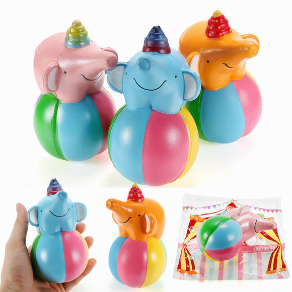 Eric Squishy Circus Elephant 10cm Slow Rising Original Packaging Collection Gift Decor Toy