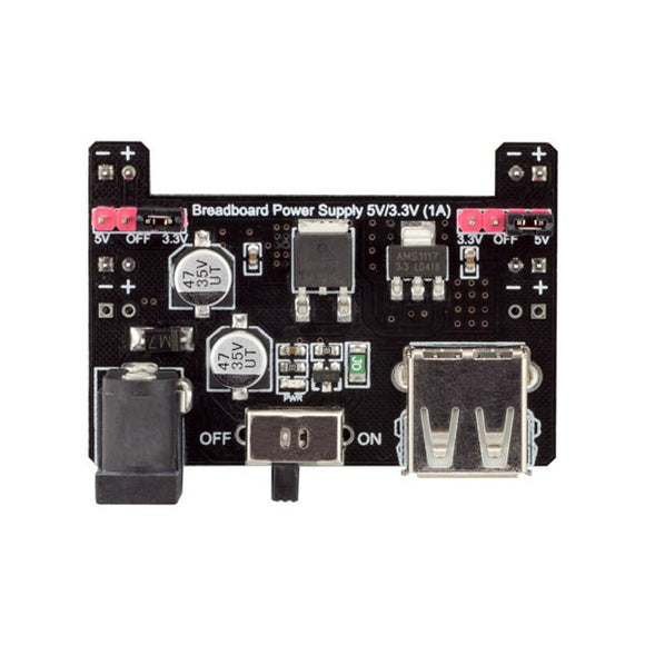 3Pcs RobotDyn Breadboard Power Supply 5V/3.3V 1A Module Board For Arduino DIY