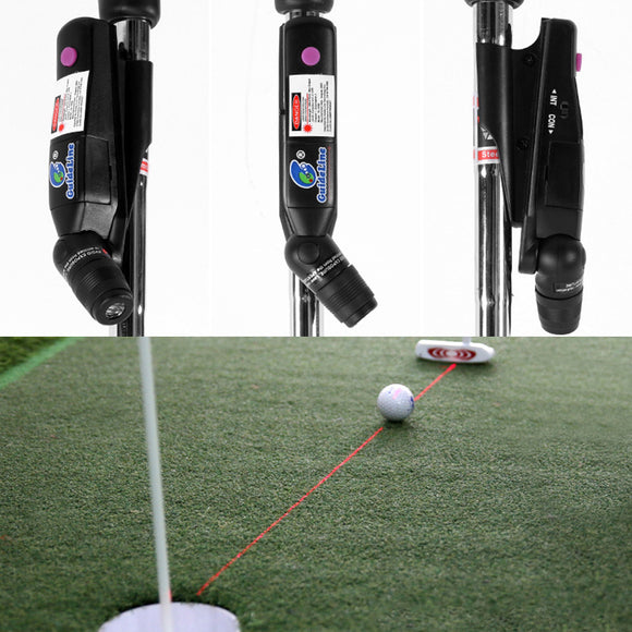 Outdoor Golf Putter Laser Sight Pointer Putting Training Aim Line Corrector Golf Practice Indoor Tra