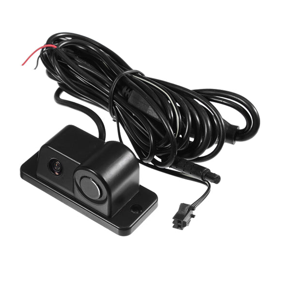 KS-001 2 in 1 Car Visual Reversing  Radar Detector Rear View Camera