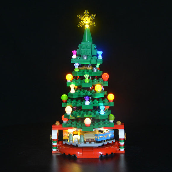 LED Light Lighting Kit ONLY For LEGO 40338 Christmas Tree Lighting Blocks Bricks