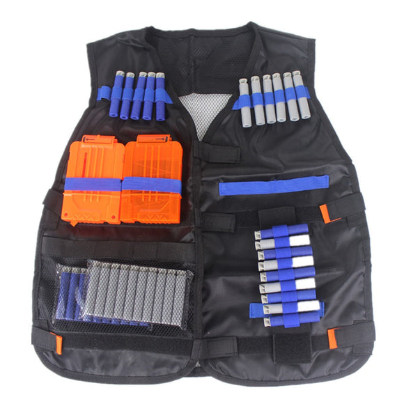 Tactical Vest Jacket Multi-Pocket Foam Motorcycle Riding Waistcoat