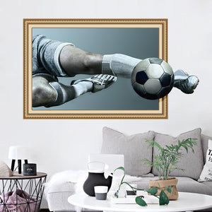 Miico 3D Creative PVC Wall Stickers Home Decor Mural Art Removable Football Decor Sticker