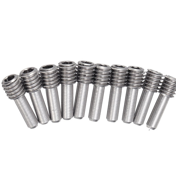 10PCS M3 M4 12mm Metal Machine Screw for 1/10 Crawler Rc Car Parts