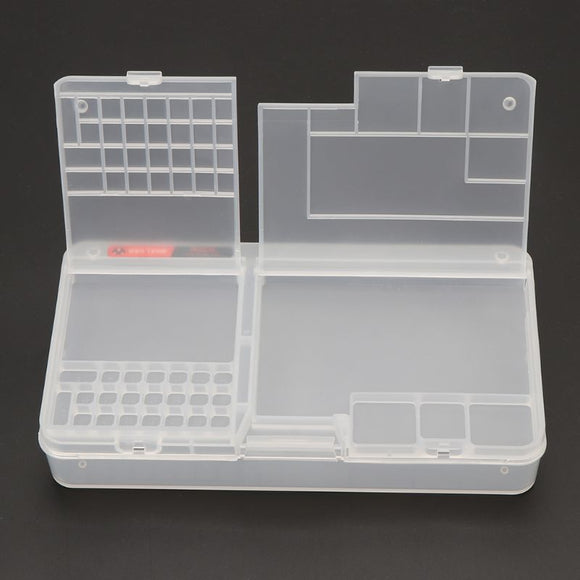 Multi Functional Mobile Phone Repair Parts Storage Box for IC Parts Smartphone Opening Tools Collector