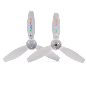 STARTRC LED Flash Rechargable 3-Blade Propeller Props 2Pcs For Parrot Bebop 2 RC Drone