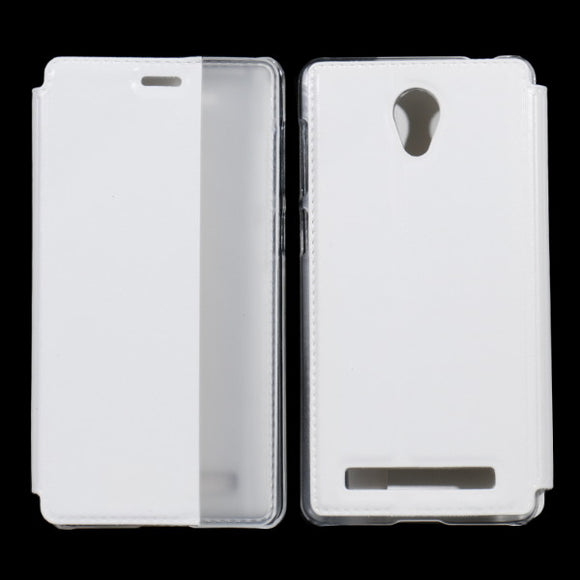 YIKADENG Side Smart View Window Leather Case For Meizu m1 Note