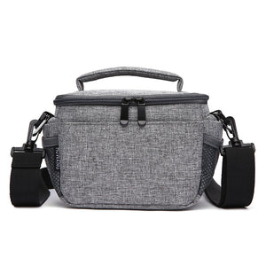 HUWANG 7515 Universal Portable Waterproof DSLR Camera Bag Shoulder Case Canvas for Nikon for Canon