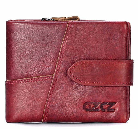 Men Women Genuine Leather Vintage Wallet
